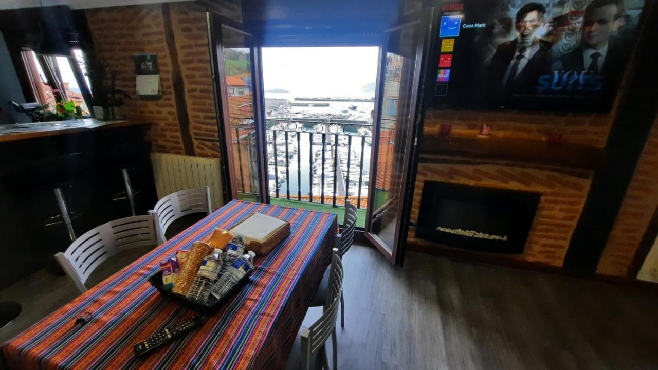 Precioso Loft En Bermeo Con Vistas Al Mar Lägenhet Exteriör bild